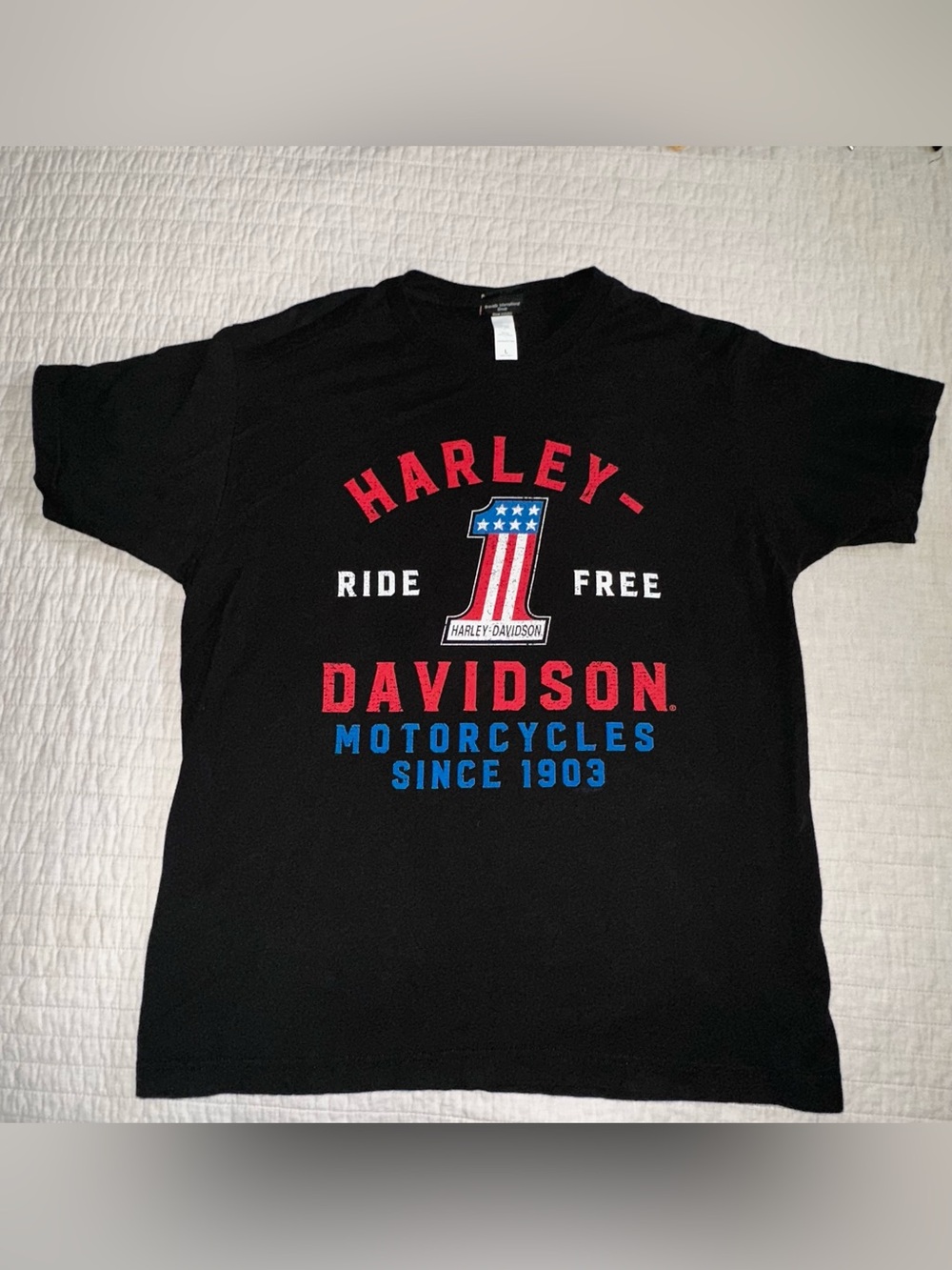 Harley-Davidson Men’s Size Large Short Sleeve Tee